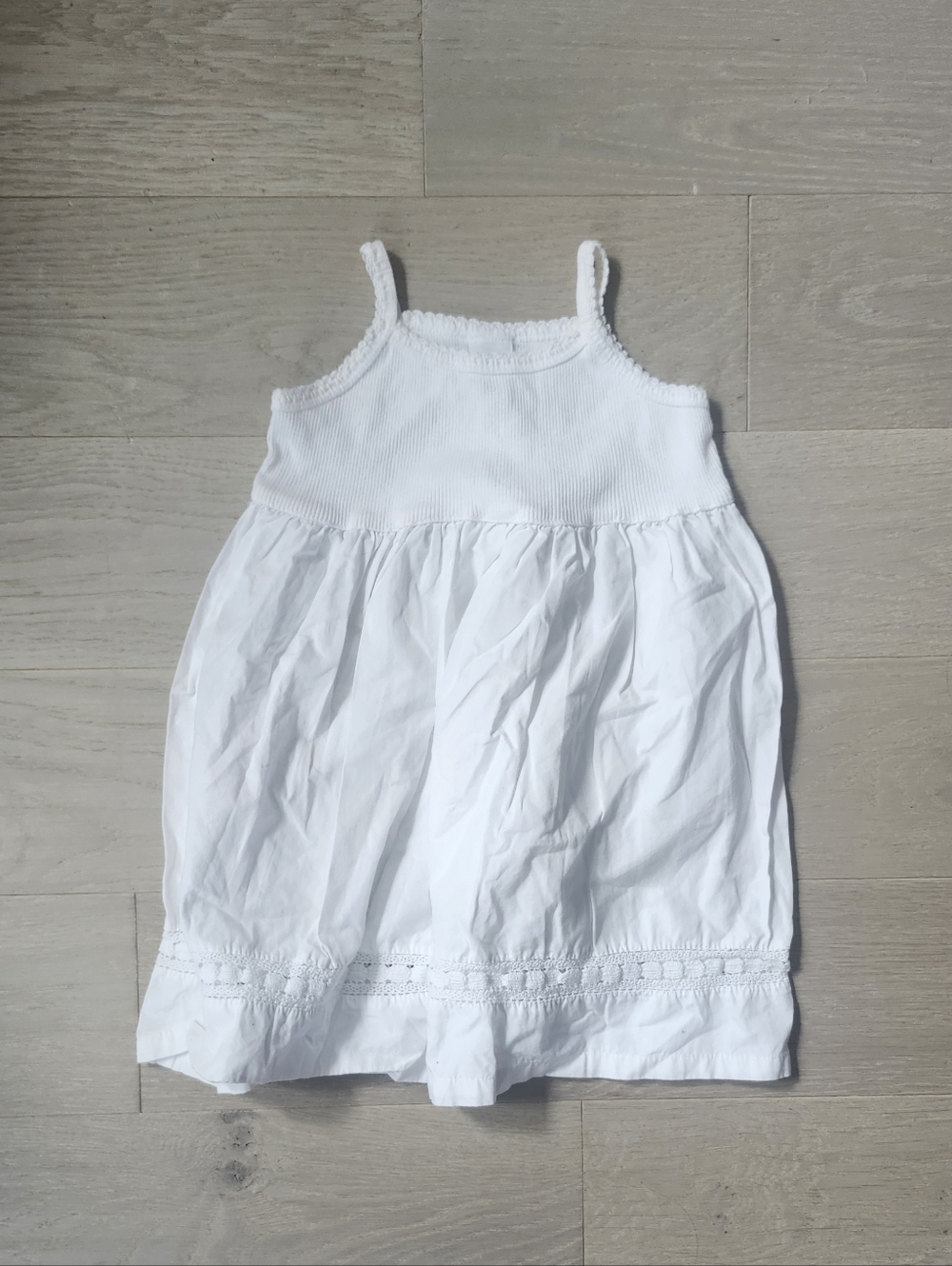 Baby GAP white Summer Spring Dress 18-24M